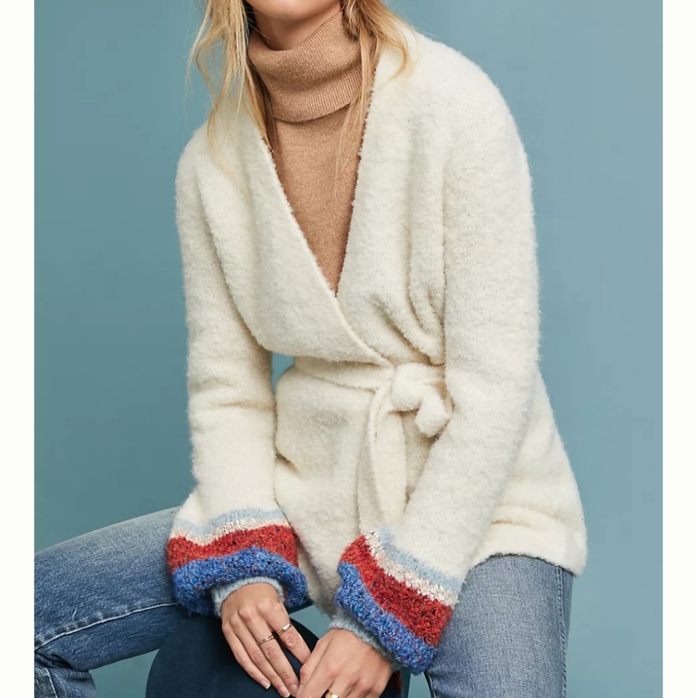 Anthro-Eleanor Sweater Cardigan